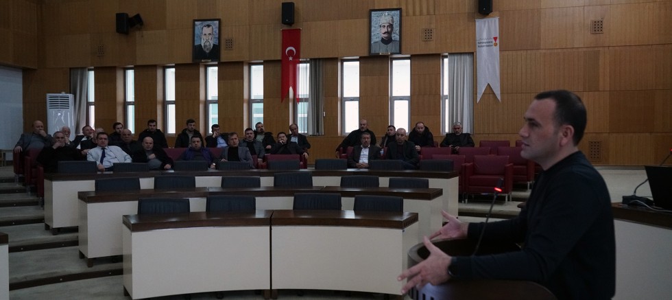 BÜYÜKŞEHİR’DEN İŞ SAĞLIĞI VE GÜVENLİĞİ EĞİTİMİ