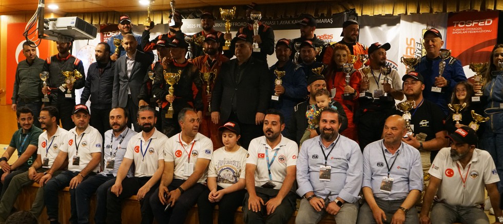 OFFROAD ŞAMPİYONASI’NIN İLK AYAĞI TAMAMLANDI, SPORCULAR KUPALARINA KAVUŞTU