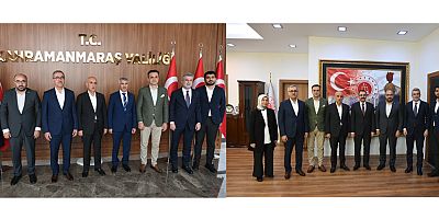 Şehrin yeni Valisi Mükerrem Ünlüer ve Cumhuriyet Başsavcısı Ramazan Murat Tiryaki’ye hayırlı olsun ziyaretinde bulunan Başkan Güngör
