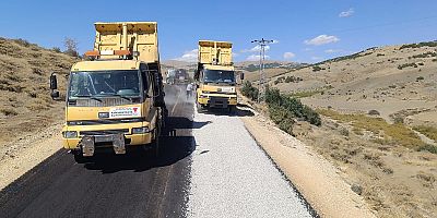 BÜYÜKŞEHİR, AFŞİN KIRSALINDA DA ULAŞIM ATAĞINI SÜRDÜRÜYOR