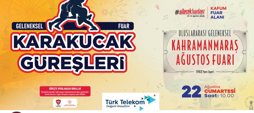26 YILLIK HASRET SONA ERİYOR; KARAKUCAK FUAR GÜREŞLERİ YENİDEN ER MEYDANINDA