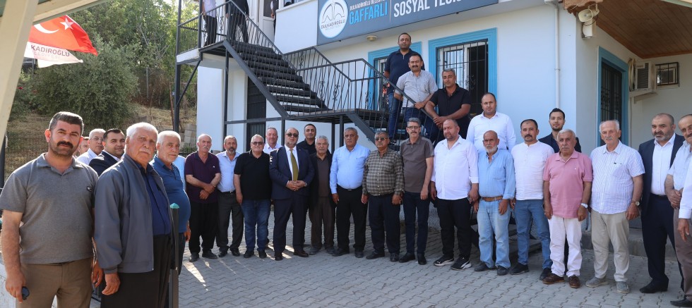 93. MAHALLE TOPLANTISI GAFFARLI’DA GERÇEKLEŞTİRİLDİ