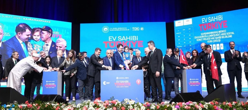 BAKAN KURUM; “KAHRAMANMARAŞ, ASRIN İNŞASININ SİMGESİDİR”