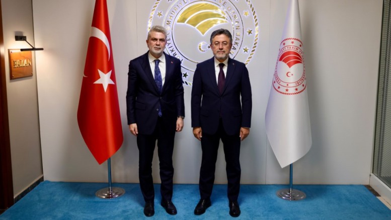 BAŞKAN GÖRGEL, TARIM VE ORMAN BAKANI YUMAKLI İLE BİR ARAYA GELDİ