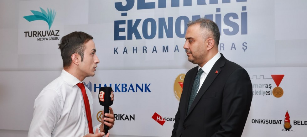 BAŞKAN TOPTAŞ, ONİKİŞUBAT, KAHRAMANMARAŞ EKONOMİSİNİN LOKOMOTİF İLÇESİDİR