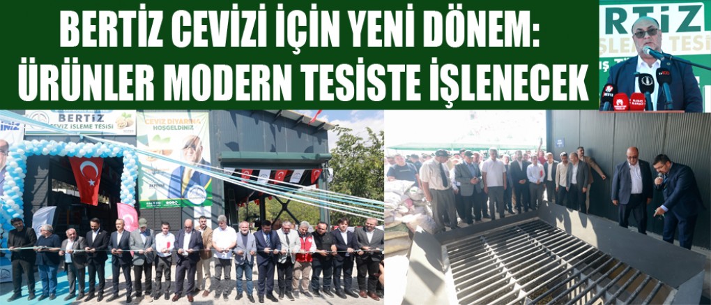 BERTİZ’DE ÜRETİME VE SOSYAL YAŞAMA İKİ ÖNEMLİ YATIRIM