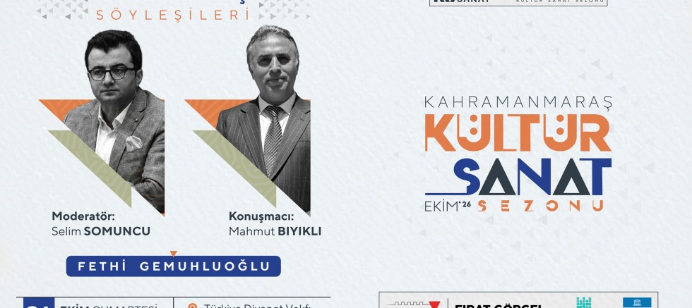 BÜYÜKŞEHİR’DEN 31 EKİM’DE EDEBİYAT VE GENÇLİK İÇİN İKİ ÖZEL BULUŞMA