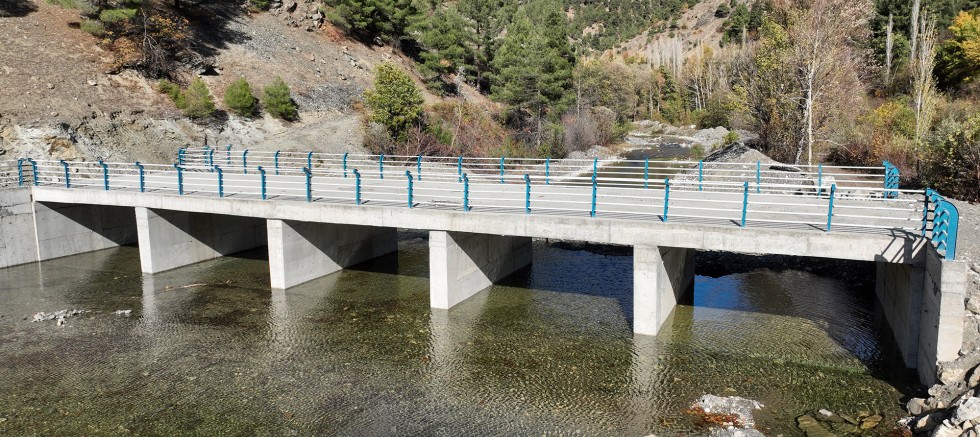 BÜYÜKŞEHİR’DEN KOZCAĞIZ’A YENİ KÖPRÜ