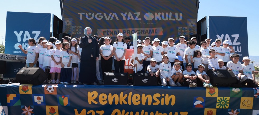 CELAL KARATÜRE’NİN SAHNE ALDIĞI TÜGVA YAZ OKULLARI, KAPANIŞ PROGRAMI İLE SONA ERDİ