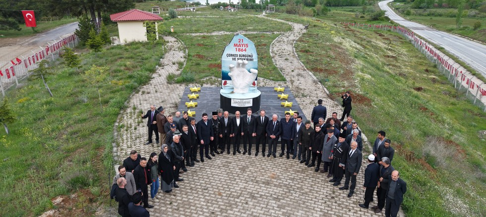 ÇERKES SÜRGÜNÜ’NÜN 162. YIL DÖNÜMÜNDE ANMA ETKİNLİĞİ DÜZENLENDİ