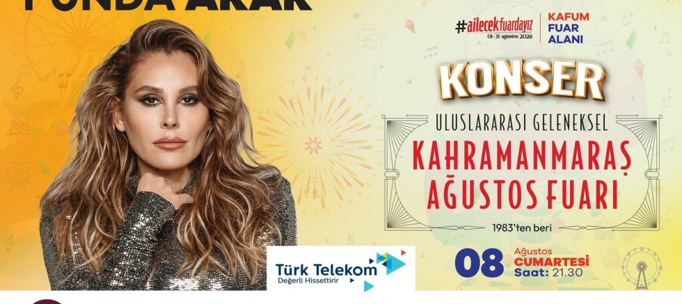 FUNDA ARAR, CUMARTESİ GÜNÜ KAFUM’DA SAHNE ALACAK
