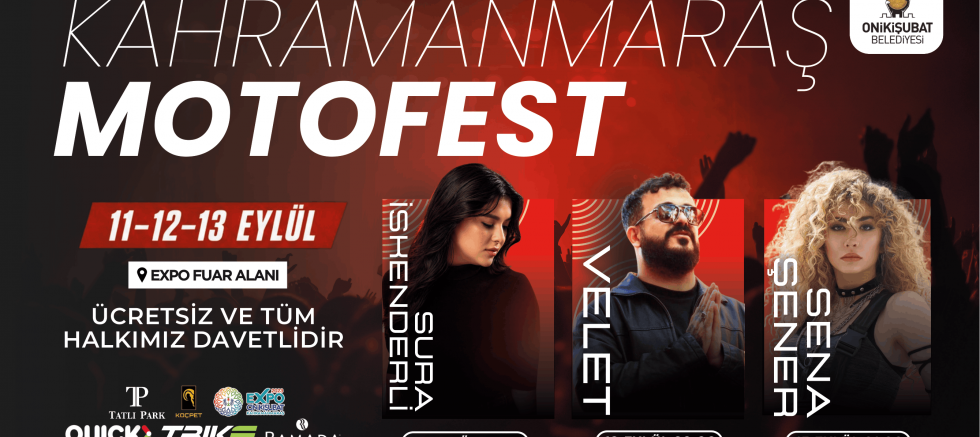 KAHRAMANMARAŞ 2.MOTOFEST BAŞLIYOR