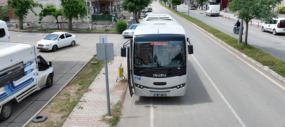 KAHRAMANMARAŞ BÜYÜKŞEHİR’DEN İLÇELERE 5 YENİ OTOBÜS