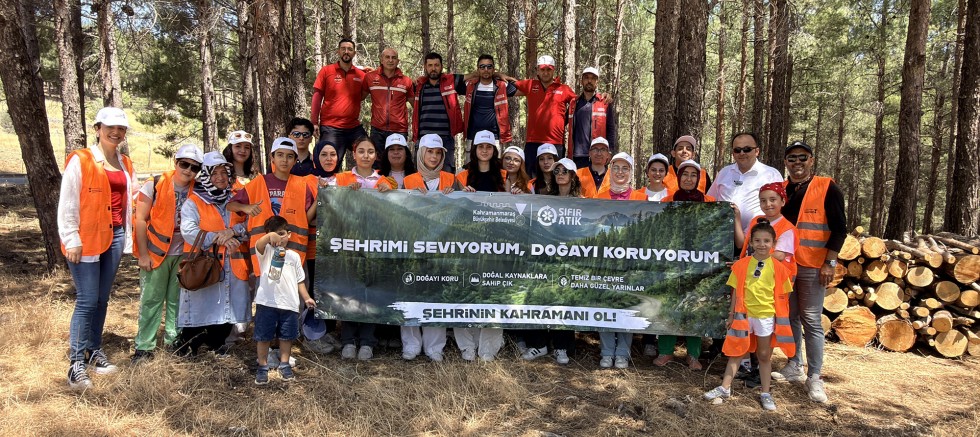 KAHRAMANMARAŞ BÜYÜKŞEHİR’DEN “ŞEHRİMİ SEVİYORUM, DOĞAYI KORUYORUM” ETKİNLİĞİYLE GÜÇLÜ MESAJ