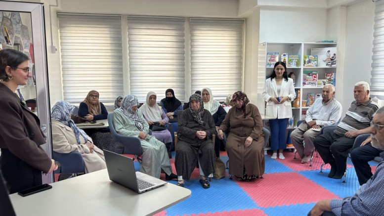 KAHRAMANMARAŞ BÜYÜKŞEHİR’DEN YAŞLILARA DİJİTAL GÜVENLİK EĞİTİMİ