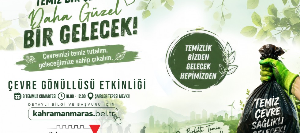 KAHRAMANMARAŞ BÜYÜKŞEHİR’DEN YEŞİL GELECEK İÇİN FARKINDALIK ETKİNLİĞİ