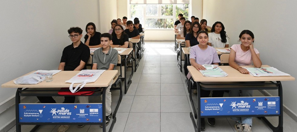 KAHRAMANMARAŞ BÜYÜKŞEHİR PUSULA MARAŞ EĞİTİM MERKEZİ’YLE GENÇLERİN YANINDA
