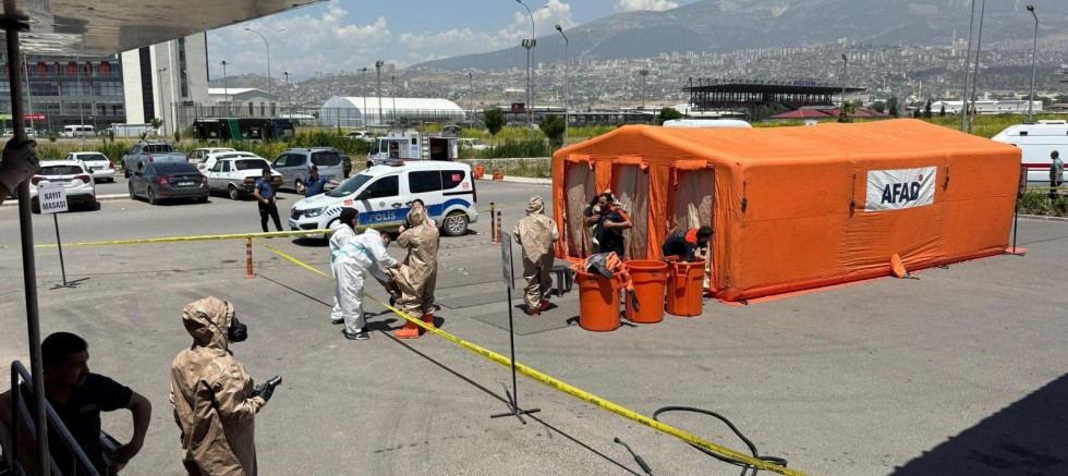 KAHRAMANMARAŞ DEVLET HASTANESİ’NDE KBRN TATBİKATI