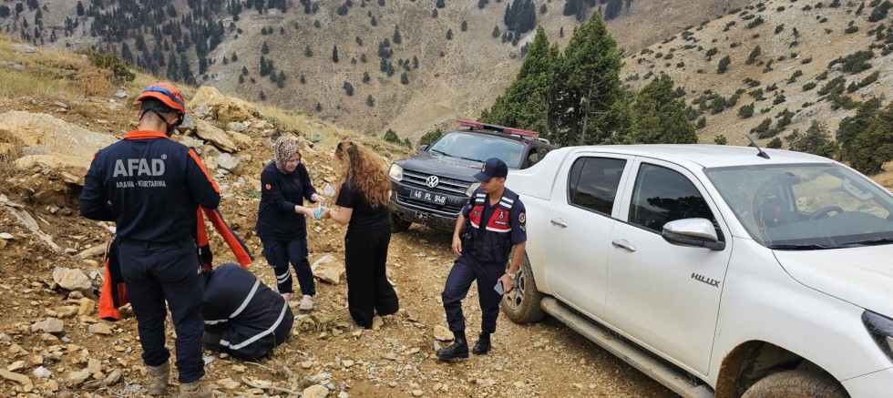 KAHRAMANMARAŞ’TA DAĞLIK ARAZİDE FENALAŞTI AFAD YETİŞTİ
