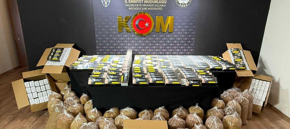 KAHRAMANMARAŞ’TA UYUŞTURUCU VE KAÇAK TÜTÜN OPERASYONU