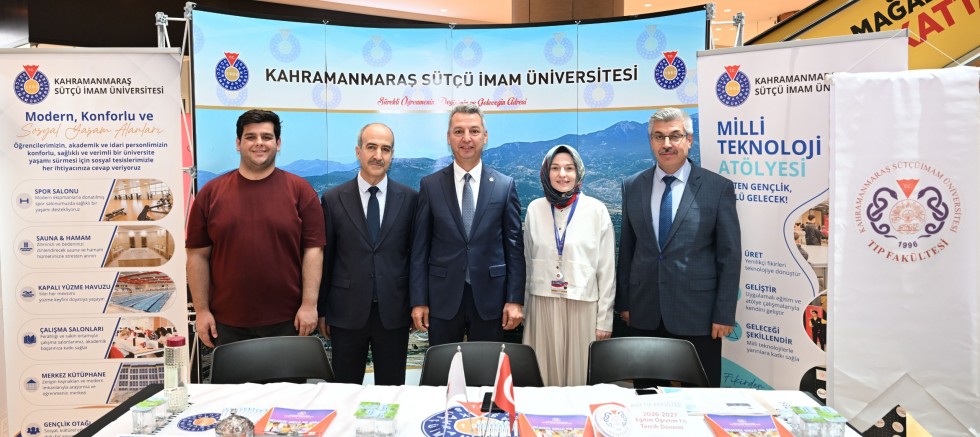 KSÜ, PİAZZA'DA TERCİH VE TANITIM GÜNLERİNE BAŞLADI