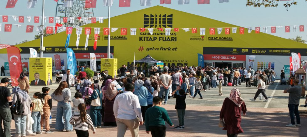 11. ULUSLARARASI KAHRAMANMARAŞ KİTAP FUARI ZİYARETÇİ SAYISI 400 BİNİ AŞTI