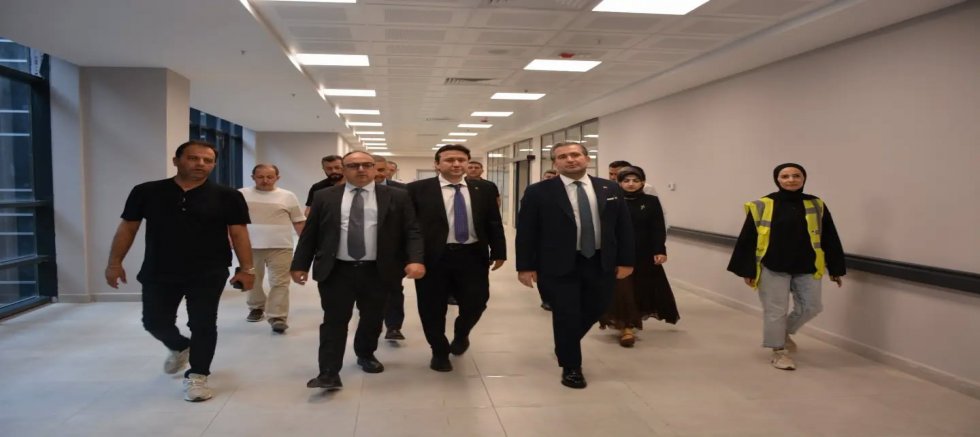 750 YATAKLI DEVLET HASTANESİ’NDE ÇALIŞMALAR SON AŞAMAYA GELDİ