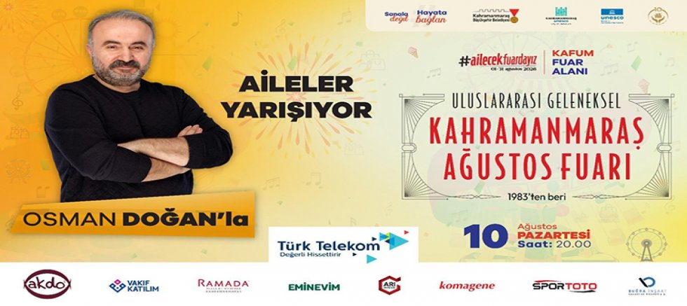 AĞUSTOS FUARI’NDA PAZARTESİ GÜNÜ KAHKAHA VE REKABET BİR ARADA