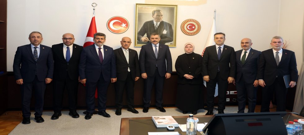 AK PARTİ KAHRAMANMARAŞ HEYETİNDEN ANKARA’DA ÖNEMLİ TEMASLAR