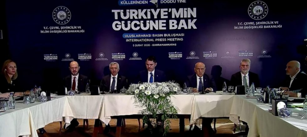 BAKAN KURUM: DEPREM BÖLGESİNDE BİR AVRUPA ÜLKESİ BÜYÜKLÜĞÜNDE İNŞA GERÇEKLEŞTİRDİK