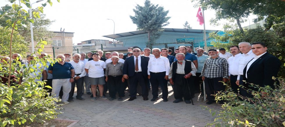 BAŞKAN AKPINAR 98. MAHALLE TOPLANTISINI ŞEYH ŞAMİL MAHALLESİNDE GERÇEKLEŞTİRDİ
