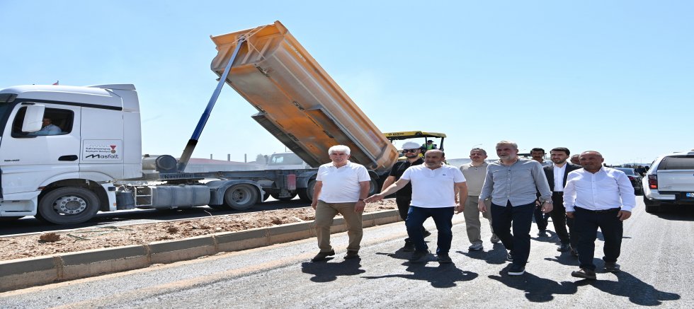BAŞKAN GÖRGEL, SANAYİ KAVŞAĞI’NDAKİ SON HAZIRLIKLARI YERİNDE İNCELEDİ