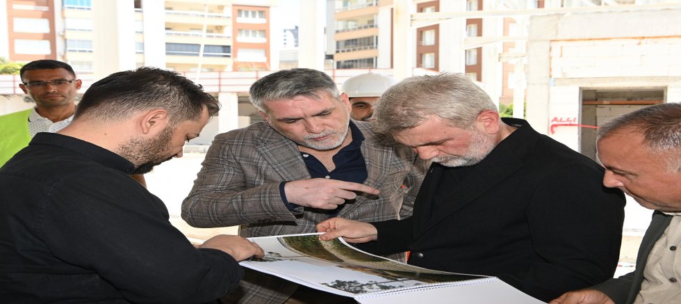 BAŞKAN GÖRGEL; “TÜRKİYE’YE ÖRNEK OLACAK GENÇLİK VE SPOR MERKEZİMİZ HIZLA YÜKSELİYOR”