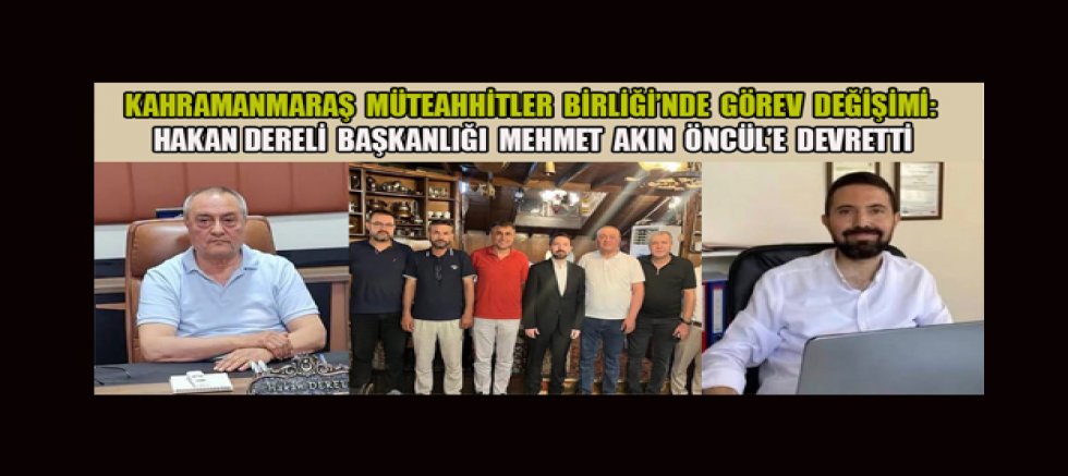 BAŞKAN HAKAN DERELİ: “MAKAMLAR HİZMET İÇİN BİR ARAÇTIR”