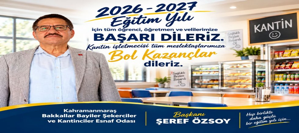 BAŞKAN ŞEREF ÖZSOY, ESNAF KENDİ TÜKETMEYECEĞİ HİÇBİR ÜRÜNÜ ÖĞRENCİLERE SATMAZ