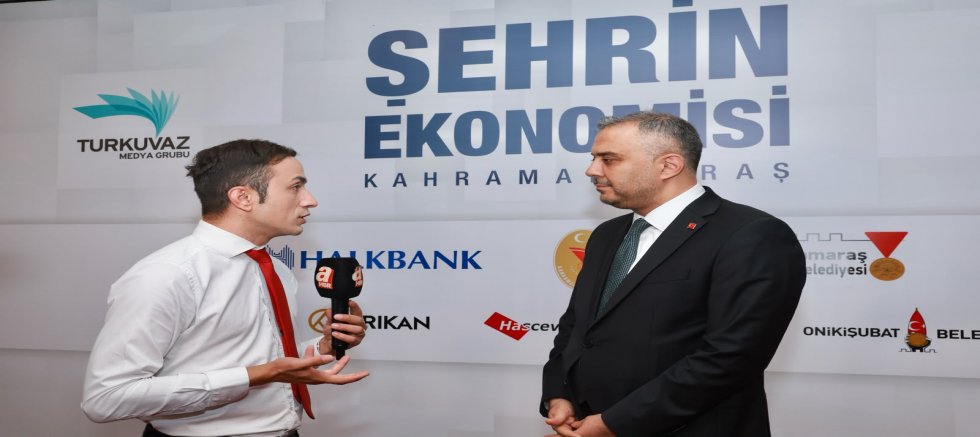 BAŞKAN TOPTAŞ, ONİKİŞUBAT, KAHRAMANMARAŞ EKONOMİSİNİN LOKOMOTİF İLÇESİDİR