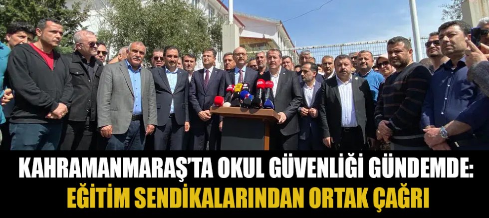 BAŞKAN YALÇIN: OKULLARDA GÜVENLİK ÖNLEMLERİ ARTIRILMALI