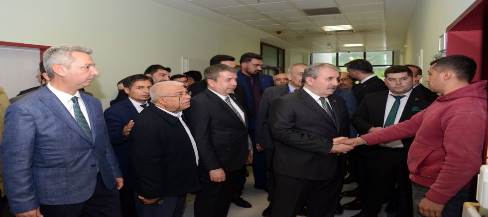 BBP GENEL BAŞKANI DESTİCİ’DEN KSÜ TIP FAKÜLTESİ HASTANESİ’NE ZİYARET