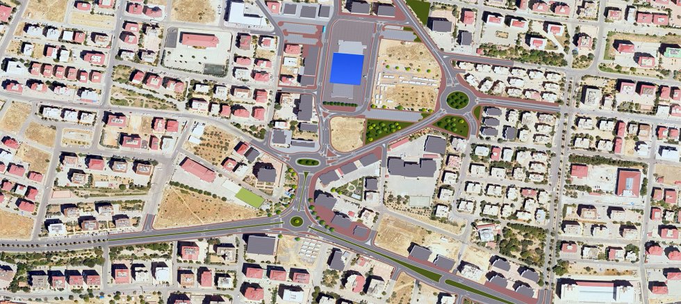 BÜYÜKŞEHİR, ÇOCUK HASTANESİ CİVARINDA ULAŞIM SORUNUNA NEŞTER VURACAK PROJEYE START VERDİ