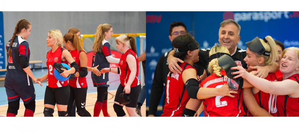 BÜYÜKŞEHİR’İN KADIN GOALBALL TAKIMI AVRUPA İKİNCİSİ