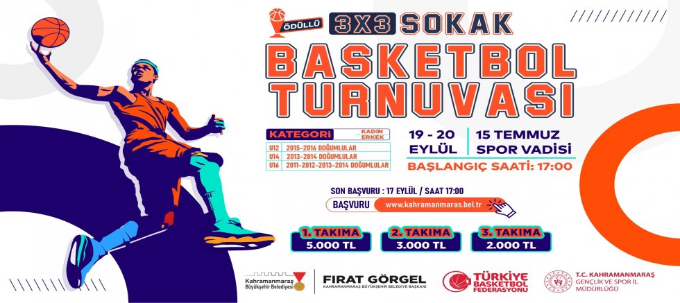 BÜYÜKŞEHİR’İN ÖDÜLLÜ BASKETBOL TURNUVASI’NA BAŞVURULAR BAŞLADI