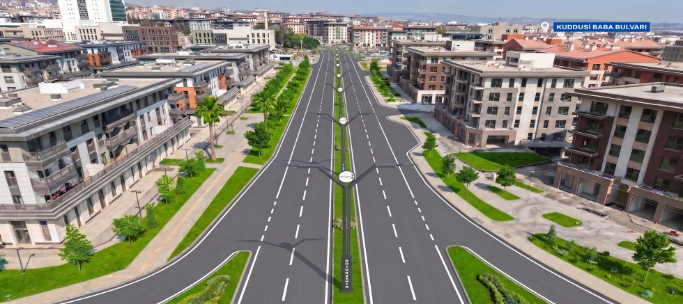 BÜYÜKŞEHİR, KUDDUSİ BABA BULVARI’NDA DÖNÜŞÜME START VERDİ