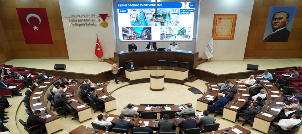 BÜYÜKŞEHİR MECLİSİ AĞUSTOS AYI TOPLANTISINI GERÇEKLEŞTİRDİ