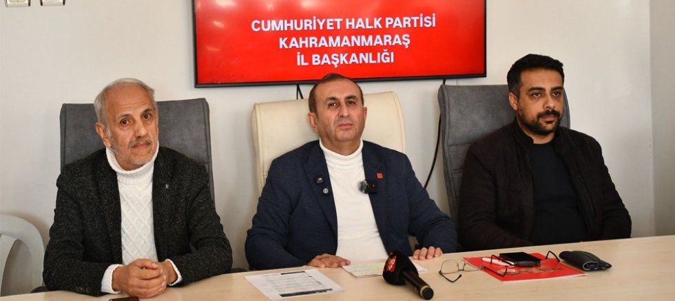 CHP KAHRAMANMARAŞ İL BAŞKANI ÜNAL ATEŞ’TEN SERT TEPKİ: “BU, SEÇMENİN İRADESİNE İHANETTİR”