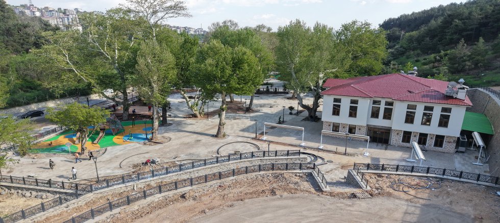 ÇINARALTI SOSYAL TESİSLERİ’NDE SON HAZIRLIKLAR YAPILIYOR