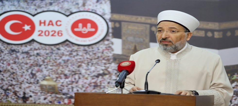 DİYANET İŞLERİ BAŞKANI ARPAGUŞ: 84 BİN 942 VATANDAŞ HAC İÇİN KUTSAL TOPRAKLARDA