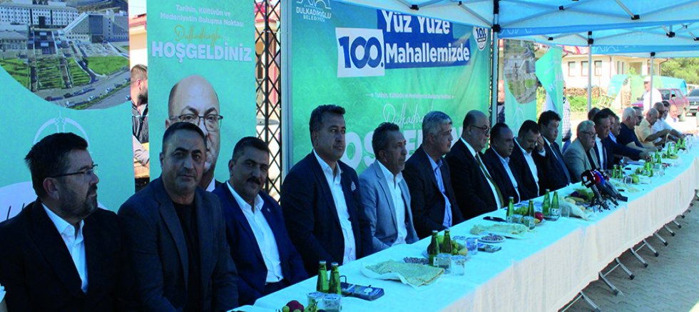 DULKADİROĞLU’NDA 100. MAHALLE BULUŞMASI GÜZELYURT’TA GERÇEKLEŞTİRİLDİ