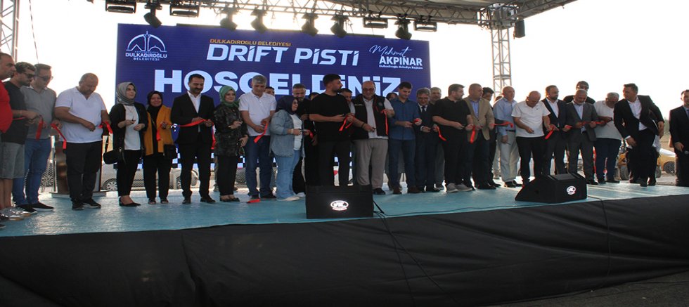 DULKADİROĞLU’NDA MOTOR SPORLARINA YENİ ADRES: DRİFT PİSTİ KAPILARINI AÇTI