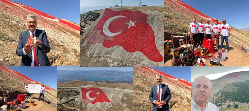 DÜNYANIN EN BÜYÜK TÜRK BAYRAĞI, YENİDEN İLK GÜNKÜ GÖRKEMİNE KAVUŞTU