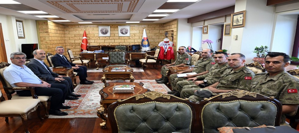 GARNİZON KOMUTANI TUĞGENERAL HAKAN KAN’DAN KSÜ’YE ZİYARET